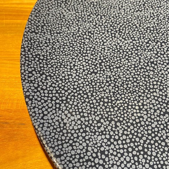 New Bauscher Purity Pearls Dark Coupe Platter 11 3/10" dia - Picture 4 of 6